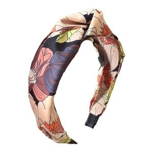 Floral Tropical Knotted Headband